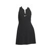 Nike Swoosh Solid Logo Print Sleeveless Dress Women Dresses Black DX1427-010