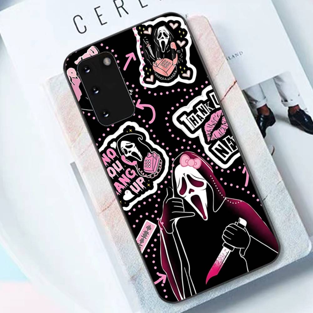 Ghost Face Scream Halloween Phone Case For Samsung S 9 10 20 21 22 23 30 23 24 Plus Lite Ultra FE S10lite Fundas