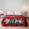 Christmas Trees Blanket for All Seasons Blanket Lunch Break Throw Gift