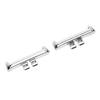 1 Pair 20mm Metal Watch Band Adapter Replacement for Rossini 2i Smartwatch Quick Release Watch Strap Connector Silver