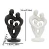 Modern Abstract Sculpture Heart Shape Parent Child Statue New Family Love Figurine