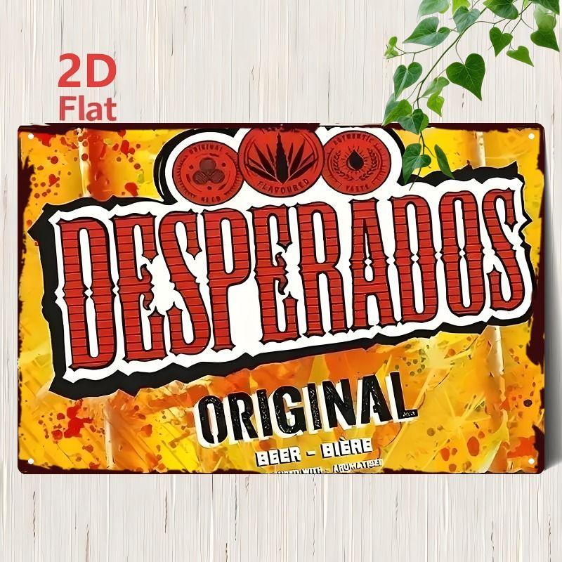 Decorative Metal Beer Sign 30x20cm