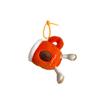 Plush Cup Coffee Keychains With Smiley Face Design For Desk Decor Gifts And