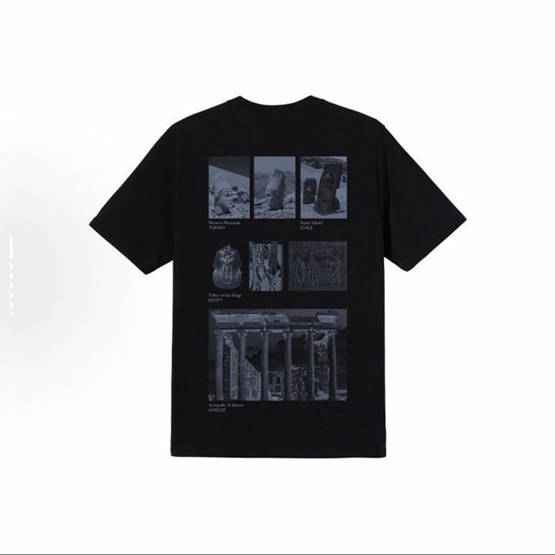 Camiseta Gráfica Oversize Unisex 2025 Mezcla de Algodón Manga Corta Camiseta Adolescentes Adultos