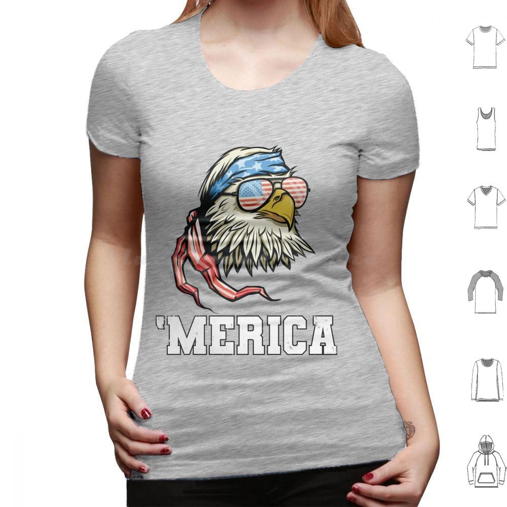 4th Of July Merica Bald Eagle Patriotic Veteran T Shirt 6xl Cotton Cool Tee Eagle Bald Eagle Mericaw Memorial Day Veterans Day