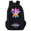 Anime Cartoon Printed Backpack for Teenager Student Girl Boy Bookbag Schoolbag Women Large Capacity Waterproof Travel Bag Gift