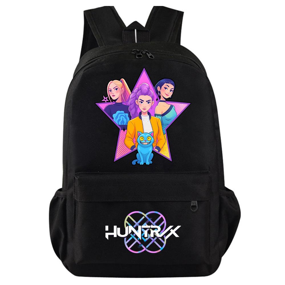 Anime Cartoon Printed Backpack for Teenager Student Girl Boy Bookbag Schoolbag Women Large Capacity Waterproof Travel Bag Gift