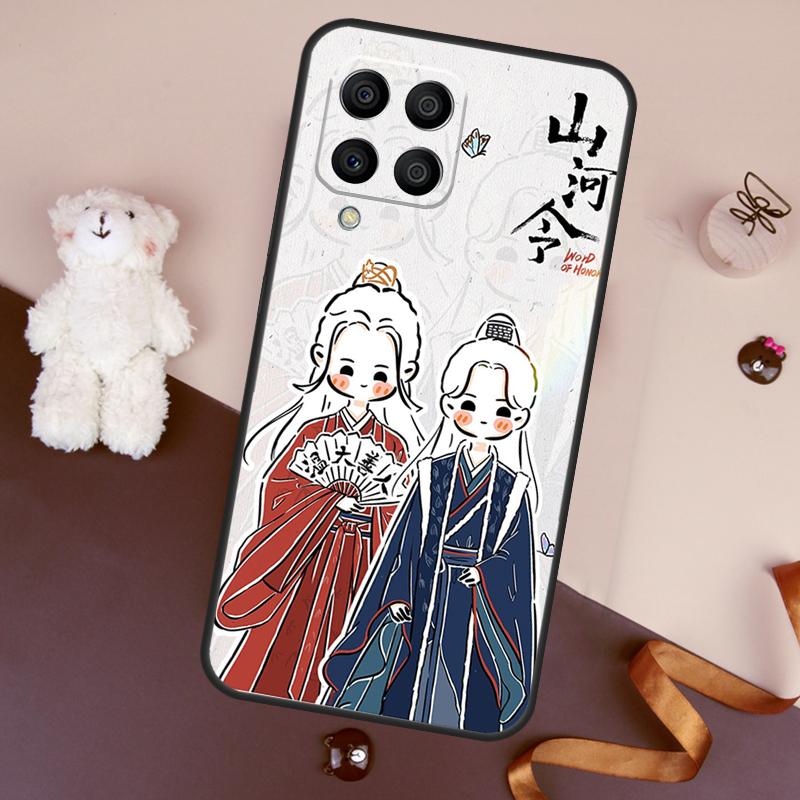EHRENWORT Shan He Ling Cartoon Hülle Für Samsung Galaxy M32 M52 M14 M54 M13 M33 M53 M56 M36 M16 M31 M11 M12 M35 M55 M15 M06