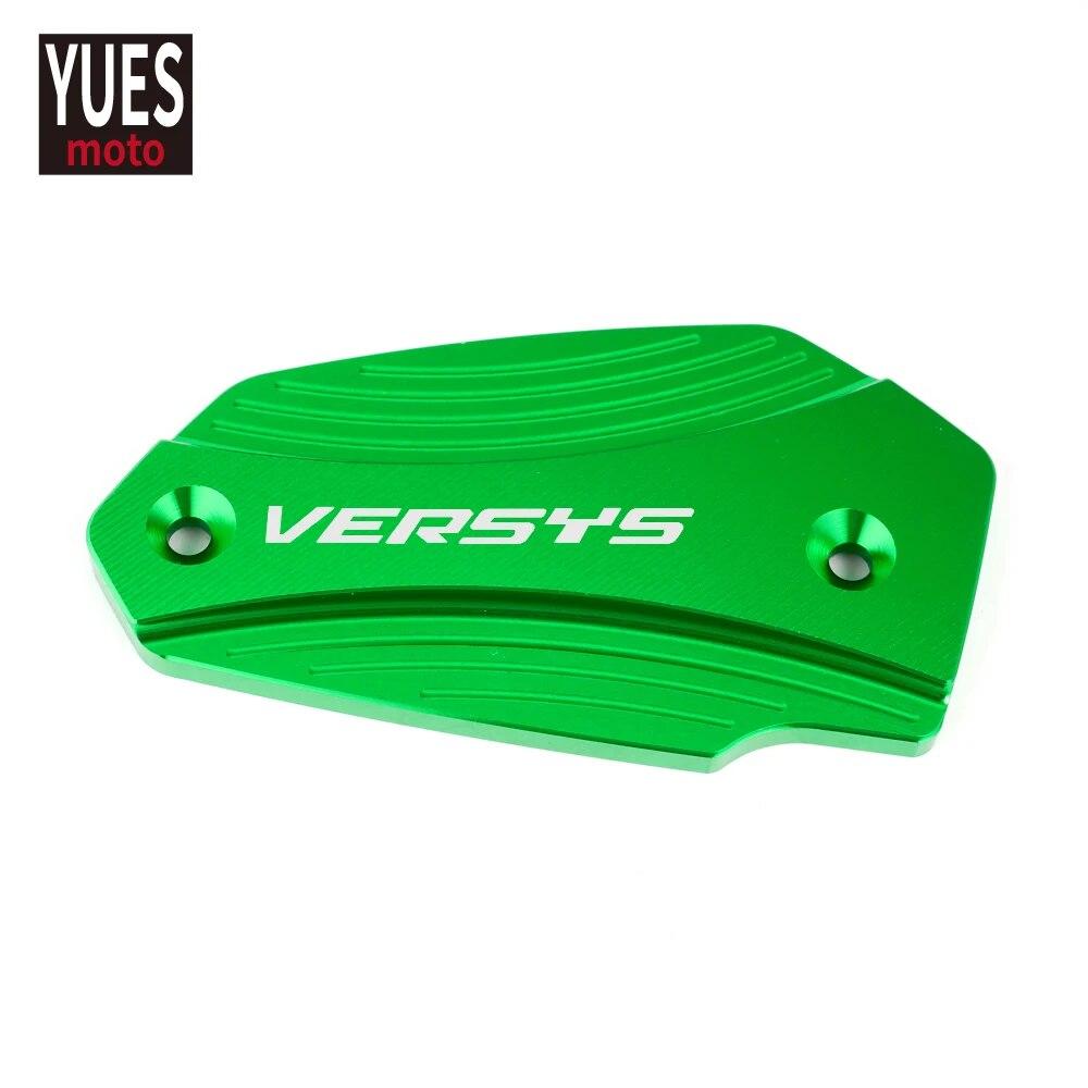 Motorcycle Accessories CNC Front & Rear brake Fluid Cylinder Master Reservoir Cover Cap For Kawasaki VERSYS 650 VERSYS650