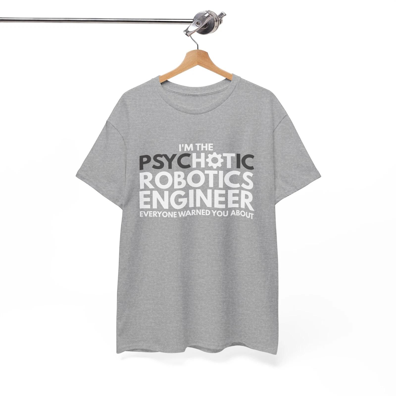 Robot T-Shirt | AI Tech Engineer Tee | Futuristic Science Shirt 43 M