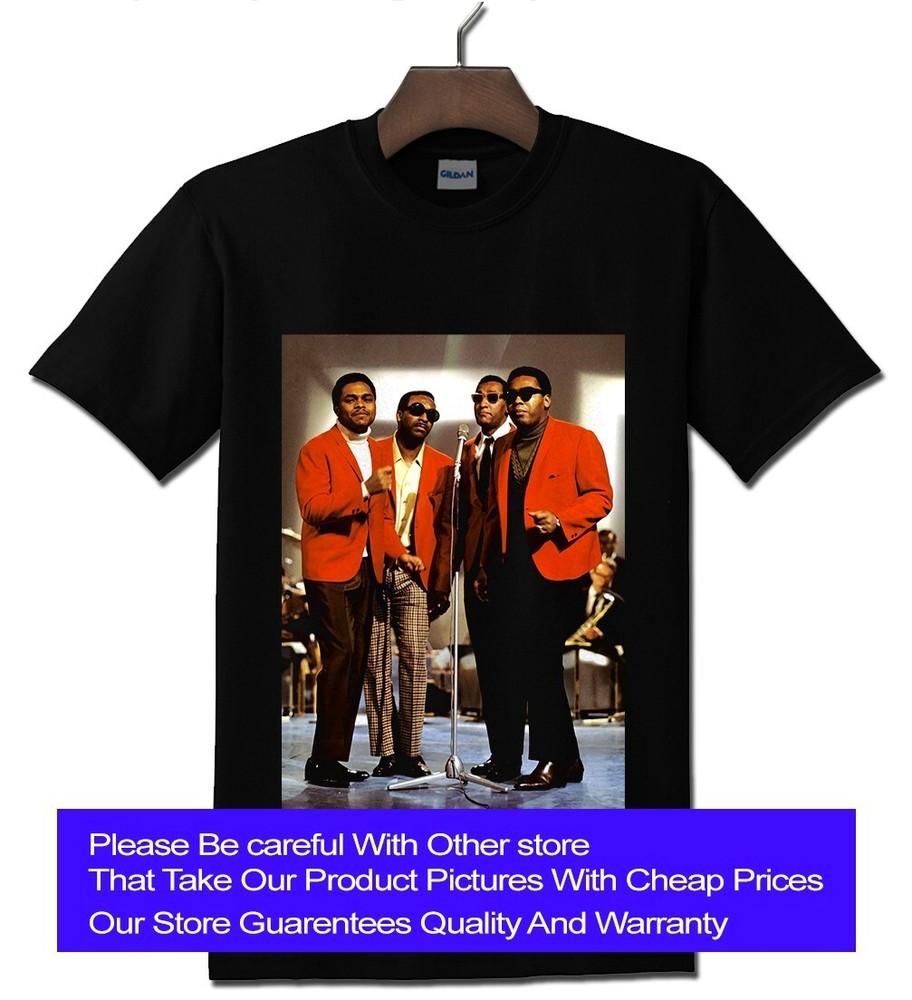 The Four Tops Reach Out I ll Be There Black T-shirt S - 5XL Unisex T-Shirt XL