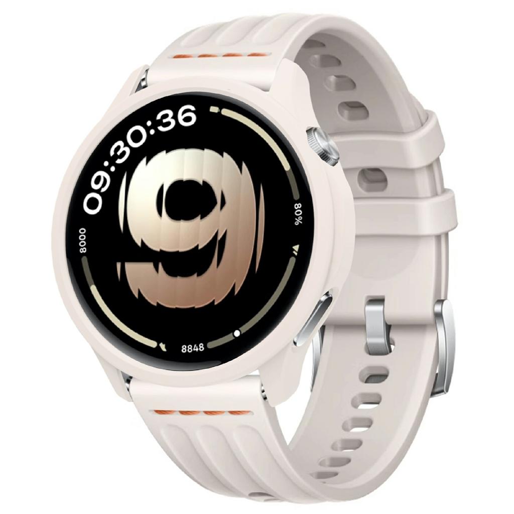 For Oppo Watch S Case Soft Silicone Hollow Watch Frame Cover