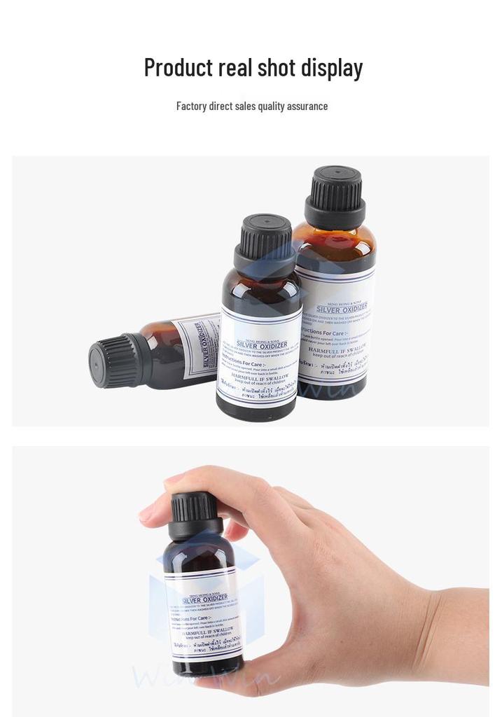 Antique Silver & Copper Blackening Liquid - Jewelry Oxidation Treatment