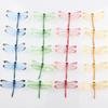 5/10pcs 3D Dragonfly Outdoor Decor Waterproof Vibrant Color Yard Ornament for Flower Arrangement Planter Patio Garden