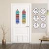 5 Hooks Baseball Cap Organizer Space-Saving Hat Display Shelf Wall Mounted Hat Rack  Home Decor