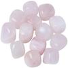 Rose Quartz Tumbled Stones Reiki Chakra Healing Decorative Pebbles, Vase Fillers Tumble Stone for Jewellery Gift Item 13 Pieces Set