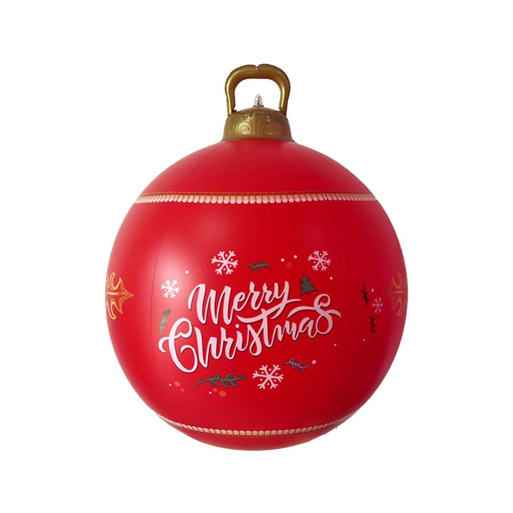 Eco-friendly PVC Inflatable Christmas Ball for Indoor & Outdoor Festive Decoration
