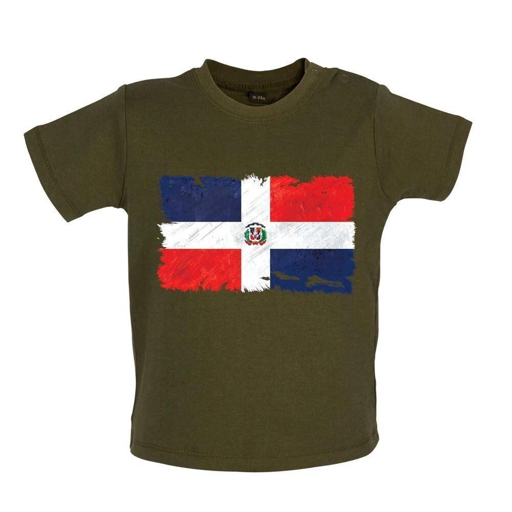 

Dominican Republic Flag - Kids T-Shirt Tees Top - Dominica Flags Country World 110