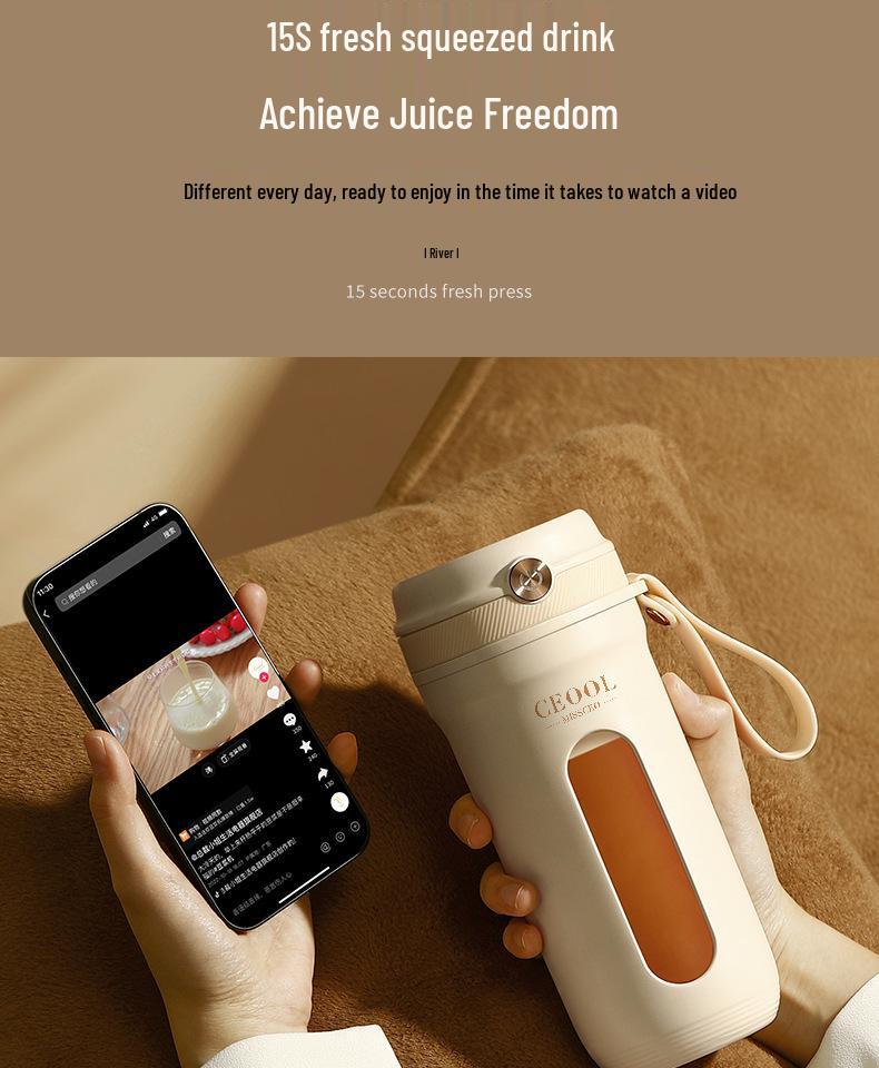 CEOOL Miss President Hordozható Mini Multifunkcionális Gyümölcscentrifuga és Jégzúzó