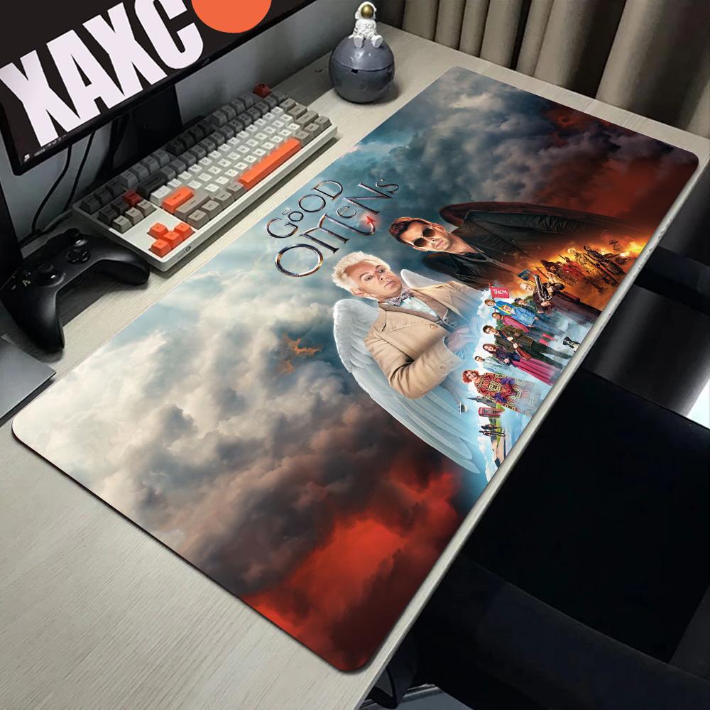 Mouse Omens Pad Good Cartoon Lockedge TV Large Gaming Pad Computer Gamer Keyboard Mat Desk Mousepad PC Desk Pad