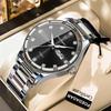 Top Brand New Men's Watch Double Calendar Luminous Quartz Diamond Watch
