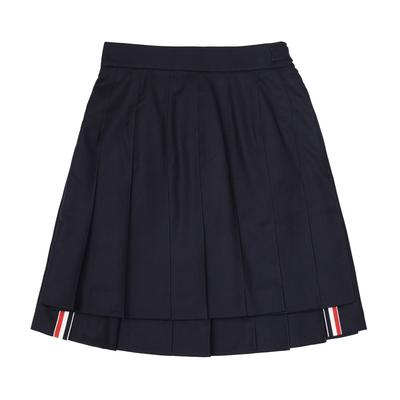 Thom Browne Kadın S Keçe Pileli Mini Etek Fgc402v