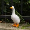 Garden Duck Statue Resin Outdoor Decoration Water Spraying Duck