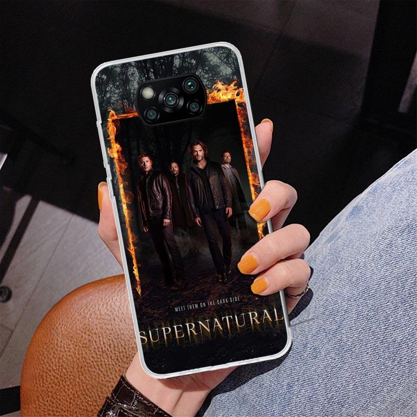 

Babaite Supernatural SPN Dean And Sam Phnoe Case for Xiaomi Poco X5 X6 X7 Pro X4 Gt F7 Ultra M8 M7 Redmi 15C 15 13C 13 12C 12 Un Xiaomi Poco X5 Pro