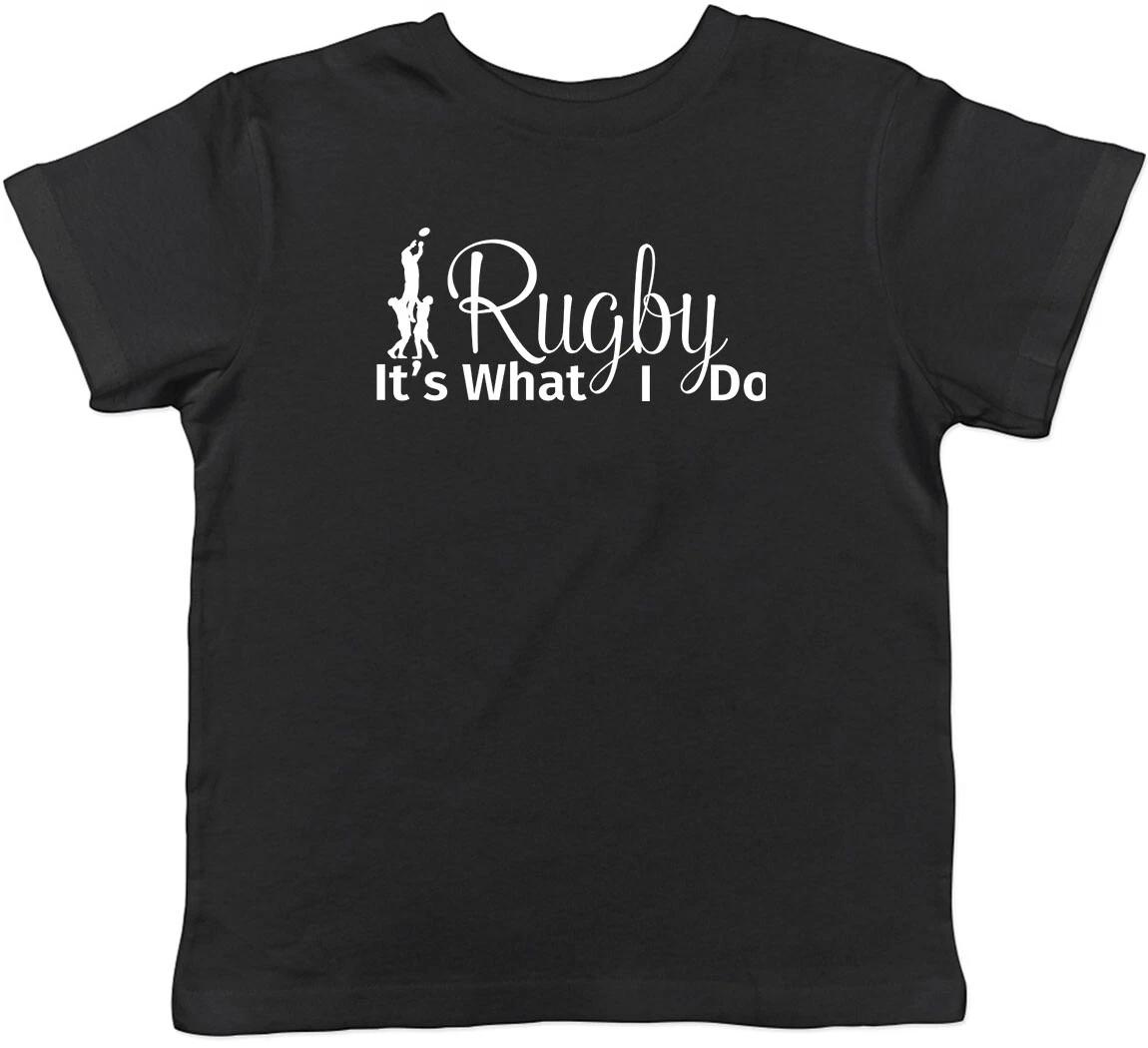 Rugby It s What I Do Childrens Kids T-Shirt Boys Girls 140