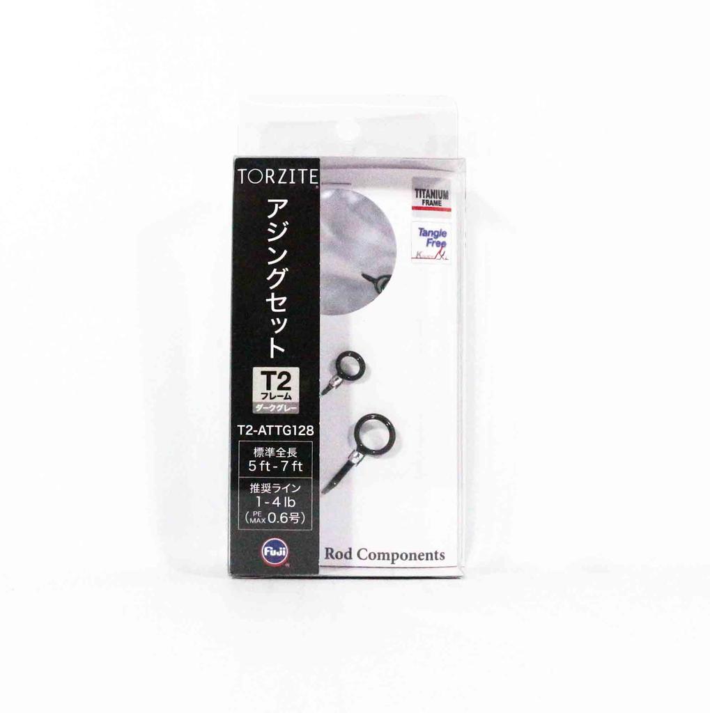 Fuji T2-ATTG Størrelse 128 Rod Guide Torzite Titanium rammesett (2932)