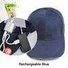 Outdoor Camping Night Fishing Peaked Cap Powered By USB / Button Battery Extended Brim Sun Hat LED Lighted Baseball Cap