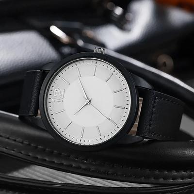 1pc-Fashionable and Minimalist Couple Watch, Lightweight and Luxurious Minimalist Watch (no Box)