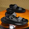 Sandals summer fashion thick sole stepping on shit feeling teen comfortable sandals casual wear wading travel beach shoes