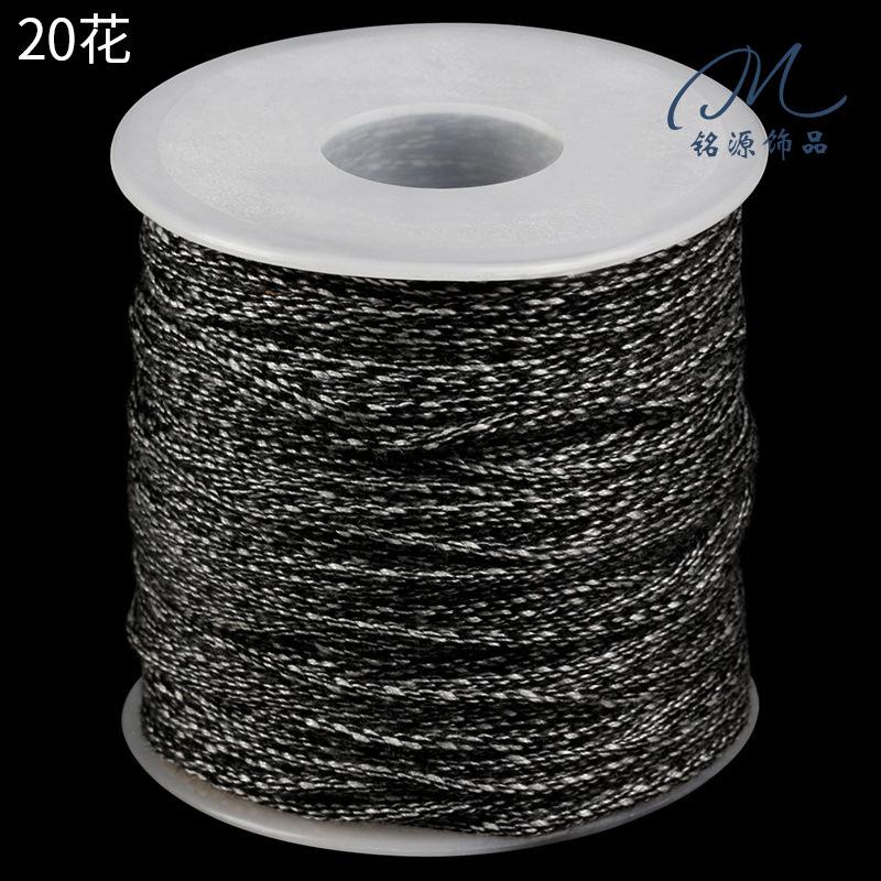 Large Roll Hand Rubbing Cotton Thread Rope Work In Progress Tibetan Play Rope Braided Rope Hemp Thread Pendant Rope Bracelet Rope Fringed Accessories