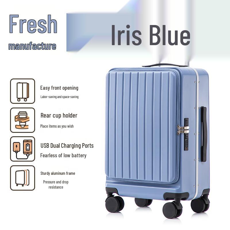 

Xiao Yan Front & Side Opening Check-in Luggage 24 inch