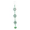 Yousheng Christmas Tree Pendant Red White Candy Cane Design Hanging Pendant with Bells Candy Bars Beads Christmas Party Decoration
