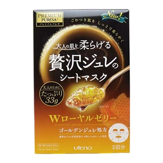 PREMIUM PUReSA Golden Jelly Mask Маточное молочко 33 г x 3 шт.