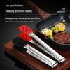 Ruhan Silicone Tipped Stainless Steel Food Tongs