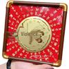 Shuibei Style 999 Pure Gold Cake Ornament - Prosperity, Peace, and Joy Housewarming Gift
