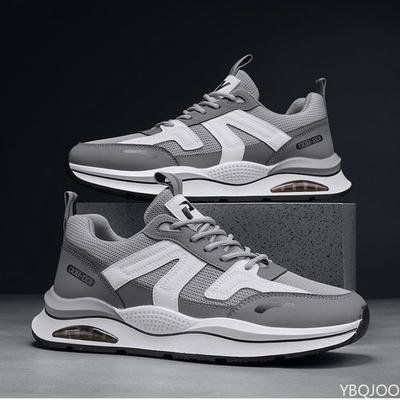 Herrenschuhe Frühling neu lässig dicke Sohle höhenerhöhend Sport Herrenschuhe einfach bequem vielseitig trendige Schuhe