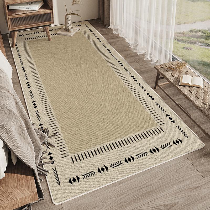 French-Style Bedroom Bedside Carpet, Living Room Floor Mat, Winter And Autumn Warm And Cold-Proof Home Decoration