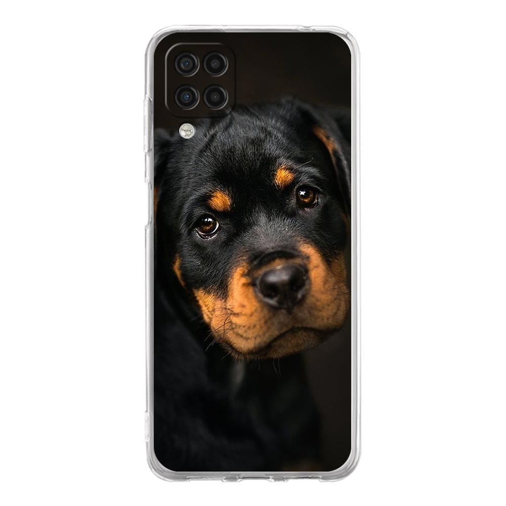 Rottweiler Dog Phone Case For Samsung Galaxy A51 A71 A21S A12 A11 A31 A41 A01 A03S A22 A13 A33 A73 A53 A52 A32 5G A23 Soft Cover