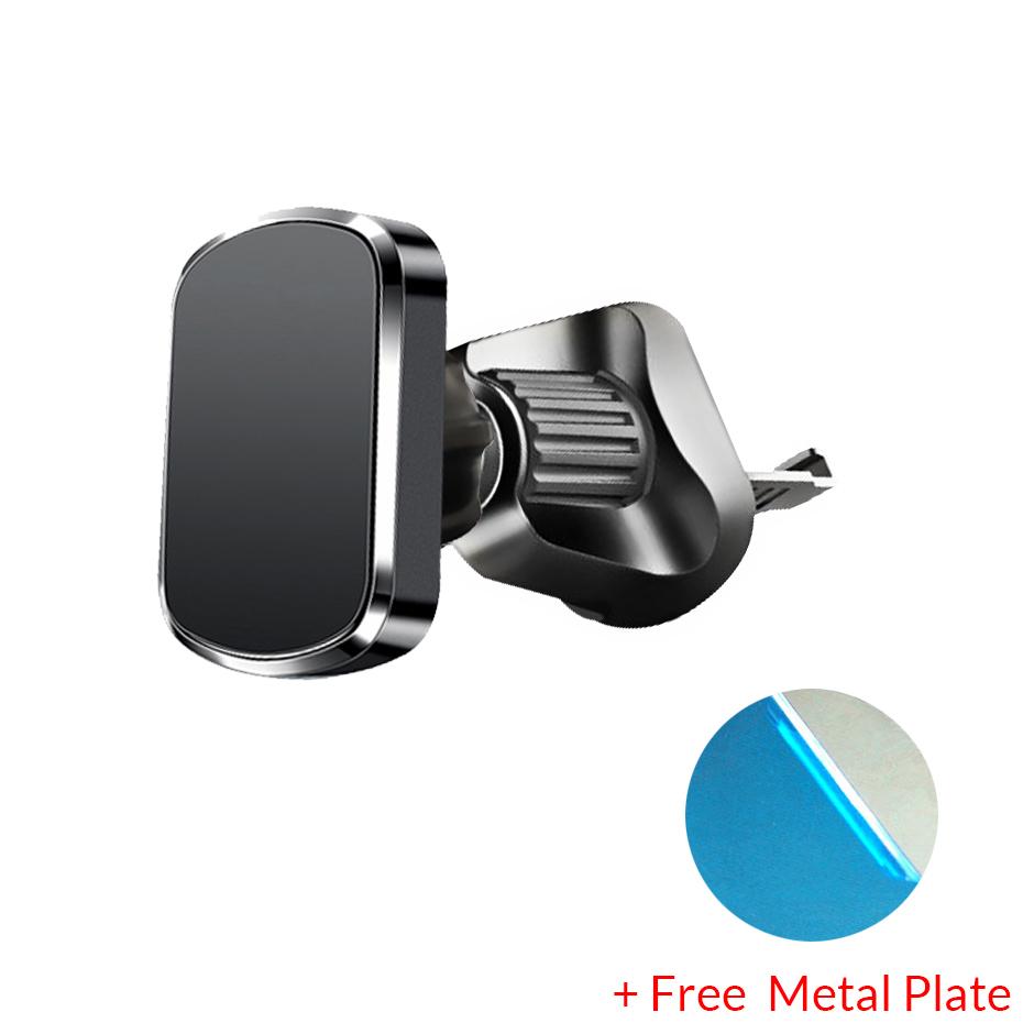 Magnetic Car Phone Holder Universal Strong Car Air Vent Phone Mount Magnet Car Mount Bracket In Car For iPhone Samsung