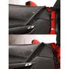 ABS Carbon Fiber Car Main Driver's Inner Door Panel Cover Sticker Trim Sticker For Chevrolet Corvette C7 2014-19 Car Accessories