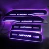 Compatible with Alphard 30, 20, and 40 Series Streamer Dynamic Welcome Pedal LED Light Sill Strip.