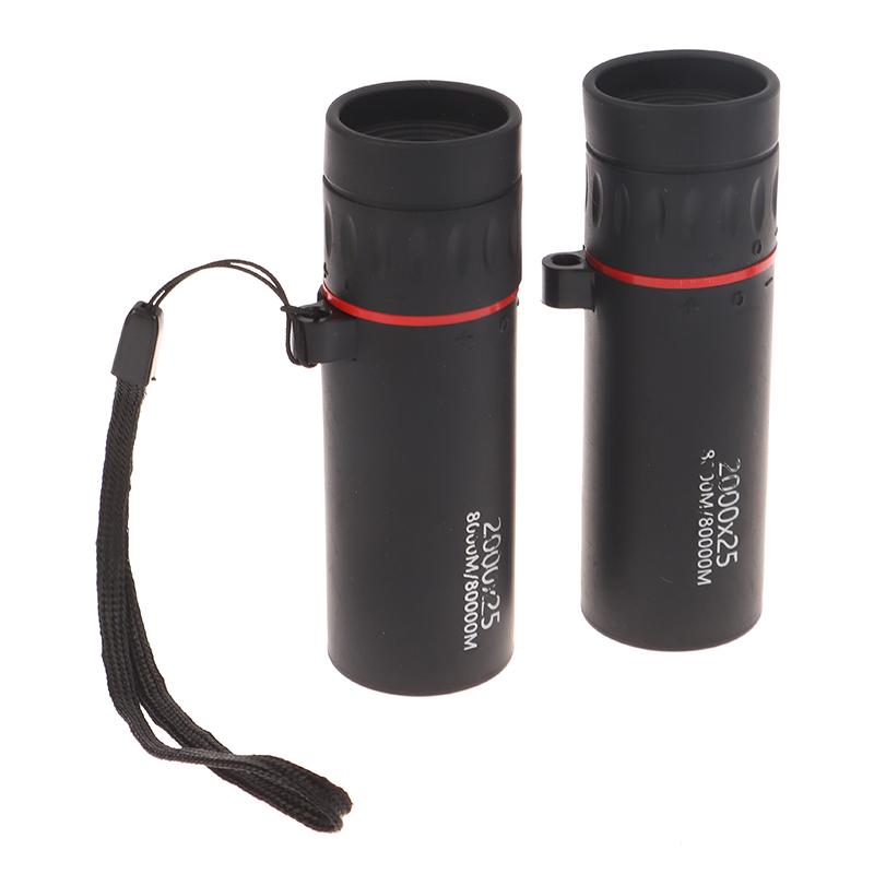 Mini Monokulärt Teleskop 30/2000X25 Portabelt Högupplöst Högförstorande Professionellt Utomhus Reseteleskop