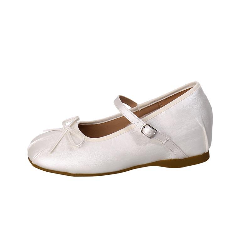 New Retro Height-increasing Single Shoes