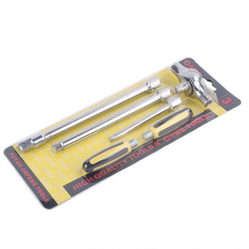 

Multisize Hexagonal Socket Barrels Wrench, T Shaped Ratchet Compatible for Screw Tightening Enhancing Torque Comfortable 1