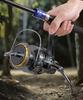 Mulinello da spinning All-Metal 14000 a bobina lunga per pesci giganti