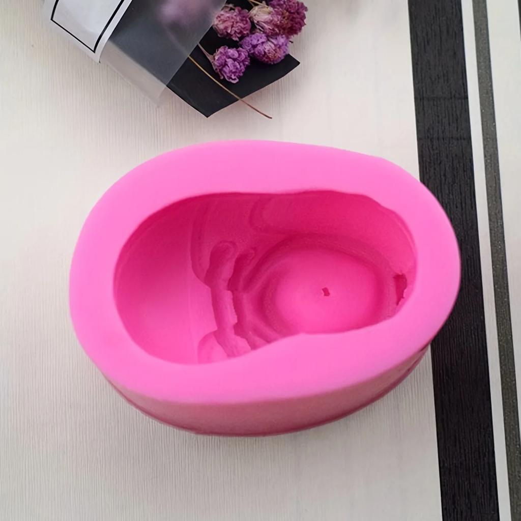1pc Silicone Mold Shoe Shape Handmade Aromatherapy Candle Handmade Soap DIY Silicone Mold